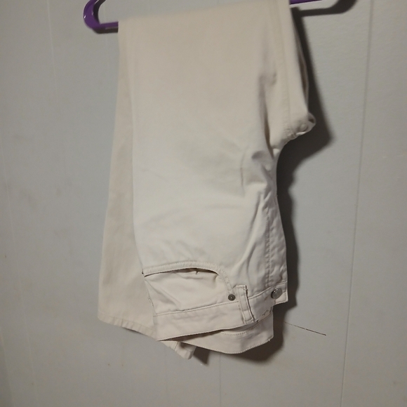 Ralph Lauren polo jean company ladies off white jeans. Size 6 - Picture 9 of 12